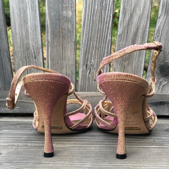 dolce & gabbana floral cage heels